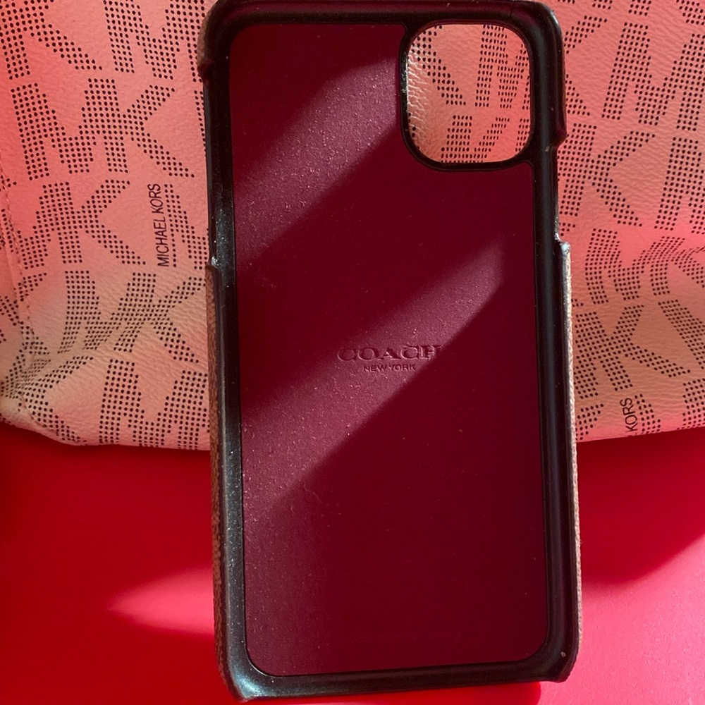 Coach IPhone 11 case. Never used